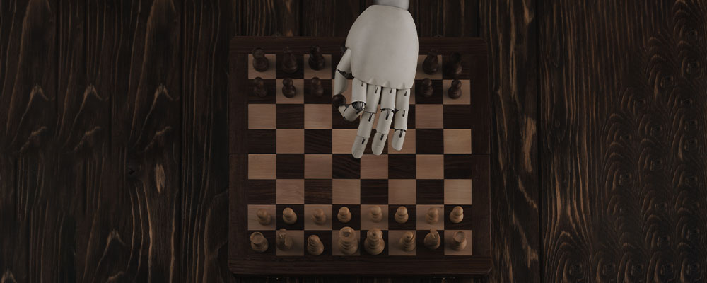 A vida é como um jogo de xadrez, você - Lindas Mensagens