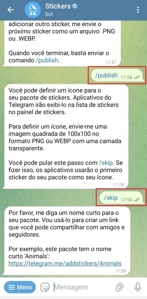 Como transferir figurinhas entre o Telegram e o WhatsApp - Positivo do seu  jeito